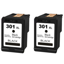 2X 301XL Tintenpatrone Als Ersatz für  301, Kompatibel mit für Deskjet 1000 1050 2050 2630 2540 2510 Drucker A