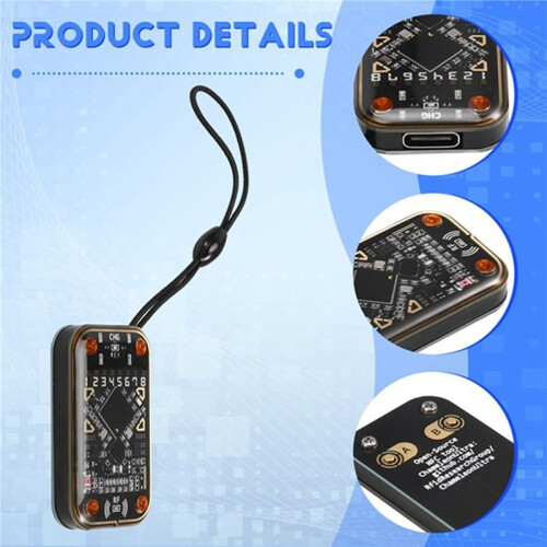 2X Perfect Epoxy Shell Chameleon Ultra Contactless Smartcard Emulator Compatível com NFC Read Writer (Compatível) 2