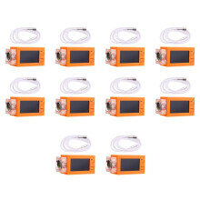 10X für Nerdminer V2 Pro Miner 78KH/S  Bitcoin  Miner mit Leuchtendem Lüfter BTC Solo  Mining Miner Orange