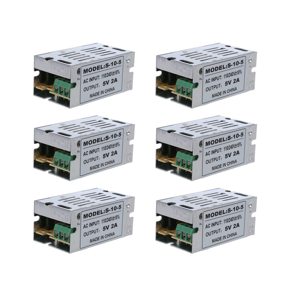 6X Ac 110-240V To 5V Switching Power Supply Converter Sa10-05 4713315878191