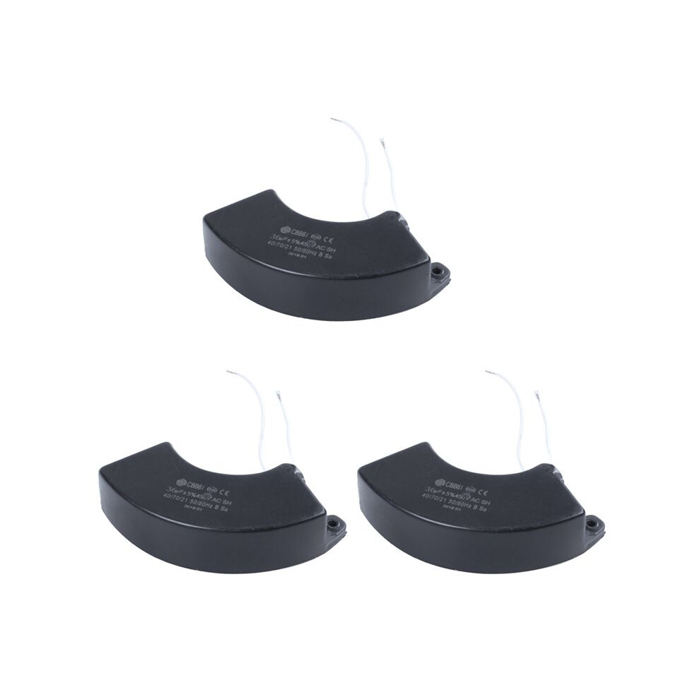 3X Cbb61 36Uf Mfd 300V 400V 450Vac 50Hz 60 Hz Generator Capacitor Avr 6032265340847
