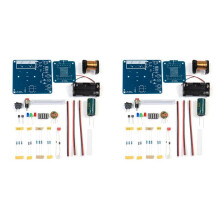 2X Działak Elektromagnetyczny Zestaw do Samodzielnego Montażu Pocisk Dalekiego Zasięgu Cewka Wysokiego Napięcia Produkcja Płytek Drukowanych A