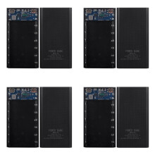 4X 18650 Battery Power Bank Box 22,5 W Schnelllade-LCD-Display 20000 MAh Power Board für 6X18650 Battery Powerbank Case(A)