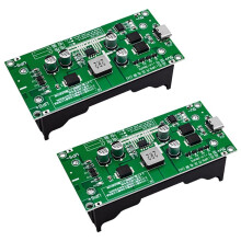 2X Type-C 15W 3A 18650 Lithium Battery Charger Module - Step Booster Fast Charge UPS Power Supply Converter 5V