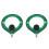 2X Antena FM Donut 75M-135MHz Antena FM SMA Interface Macho  Antena Loop 1
