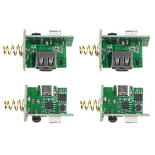 2X Placa de Driver de Bateria de Lítio de 20 W para Baterias 18650/26650 Acessórios para Lanterna Controlador de Módulo de Acionamento