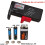 5X BT-168 AA/AAA/C/D/9V/1.5V Batteries Universal Button Cell Battery Colour Coded Meter Indicate Volt Tester Checker 4