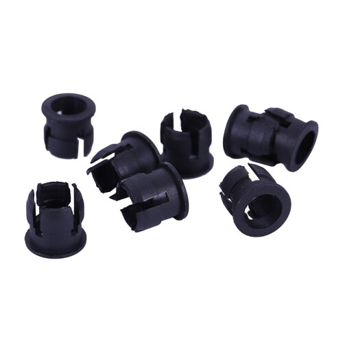 800 Pieces Black Plastic 5mm LED Clip Holder Display Panel Mount Cases 2