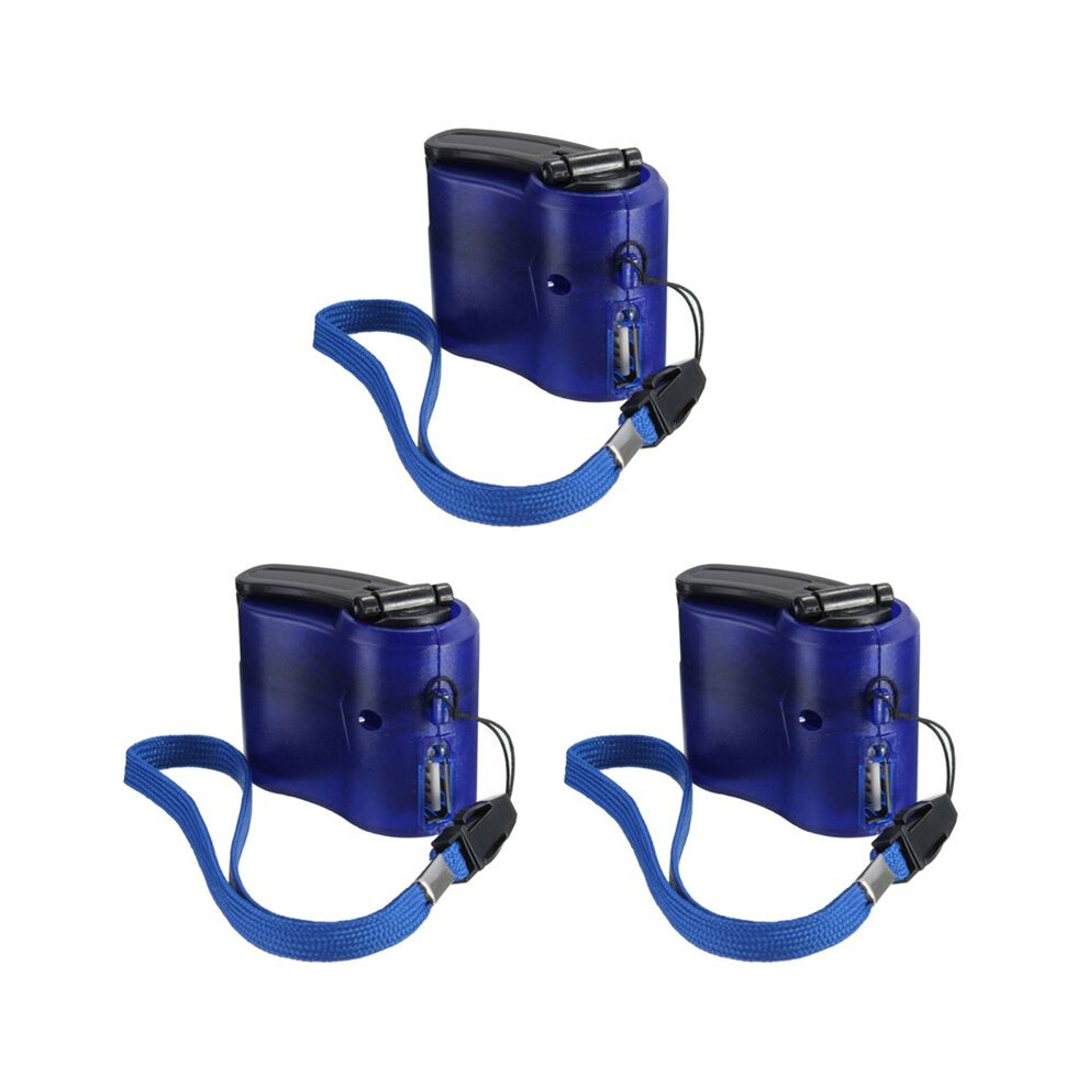 3X Usb Emergency Hand Cranking Dynamo For Universal Charger Travel Charger Gadgets 6032992755327