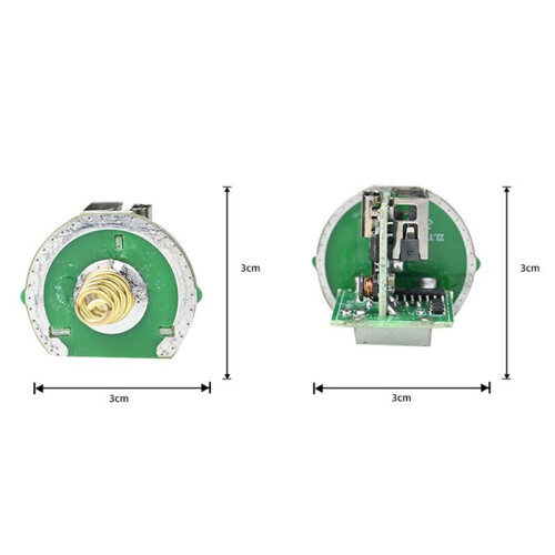 2X 20W Lithium Battery Driver Board for 18650/26650 Batteries Flashlight Accessories Drive Module Controller 2