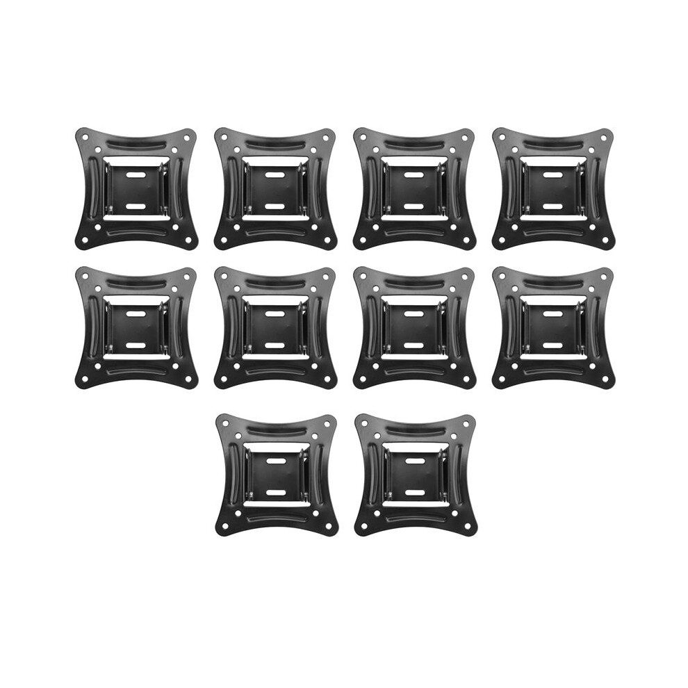 10X Universal Wall Mount Stand For 14-27Inch Lcd Led Screen Height Adjustable Monitor Retractable Wall For Vesa Tv-C12 4712276447811