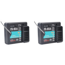 2X voor FlySky FS-BS4 Ontvanger met Gyro-Stabilisatiesysteem voor Flysky FS-IT4S / FS-GT5 RC Auto-Bootaccessoires