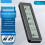 2X SHuoLe M. 2 NVME/NGFF Dual Protocol SSD Enclosure with Display Screen Intelligent Digital Type-C 3.2 10Gbps 4