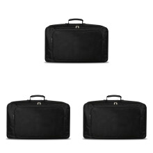 3X Setup Large Style Guitar Pedalboard Bag Portable Effects Pedal Board Case Pedalboard for Guitar Pedals Universal Bag