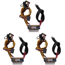 3X 450W 24-Pins 12V  Ingangspiek 450W Uitgang Realan  ITX  PSU  ATX PC-Schakelaar - ATX-Voeding voor Computer