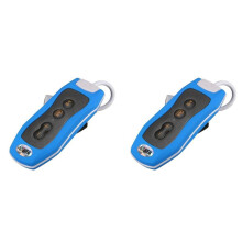 2X Waterproof IPX8 Clip MP3 Player FM Radio Stereo Sound Swimming Diving Surfing Cycling Sport Music Player with FM(C)