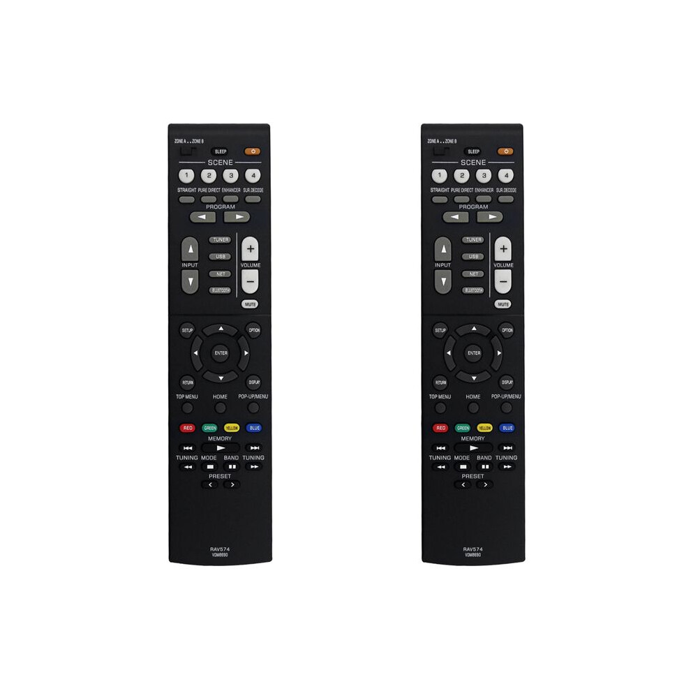 2X Replace Rav574 Vdm8690 Remote Control For Musiccast Stereo Av Receiver Rx-V4a Rx-V4abl 4711358861750
