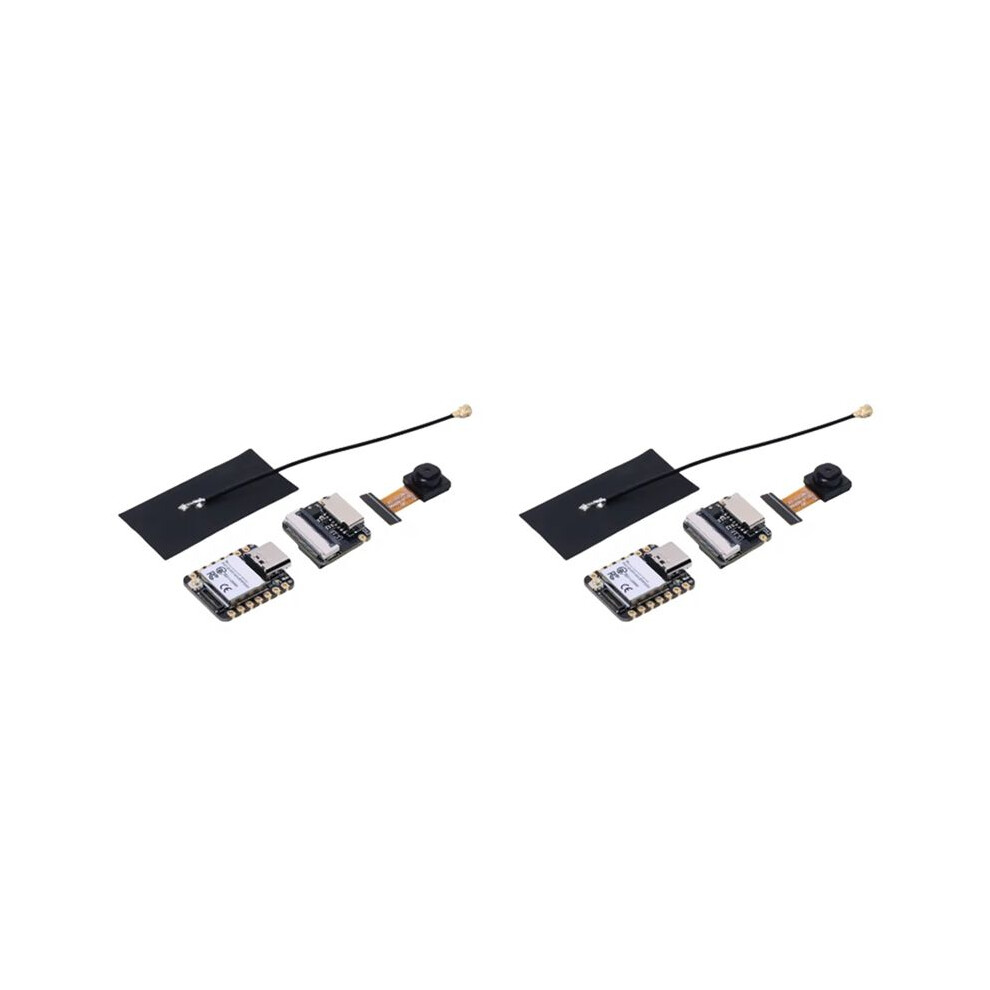 2X Xiao Esp32 S3 Sense-Seeeduino Xiao Esp32s3 Sense With Ov2640 Camera Sensor, 2.4Ghz Wi-Fi,Ble 5.0,Microphone, 8Mb 4713617401493