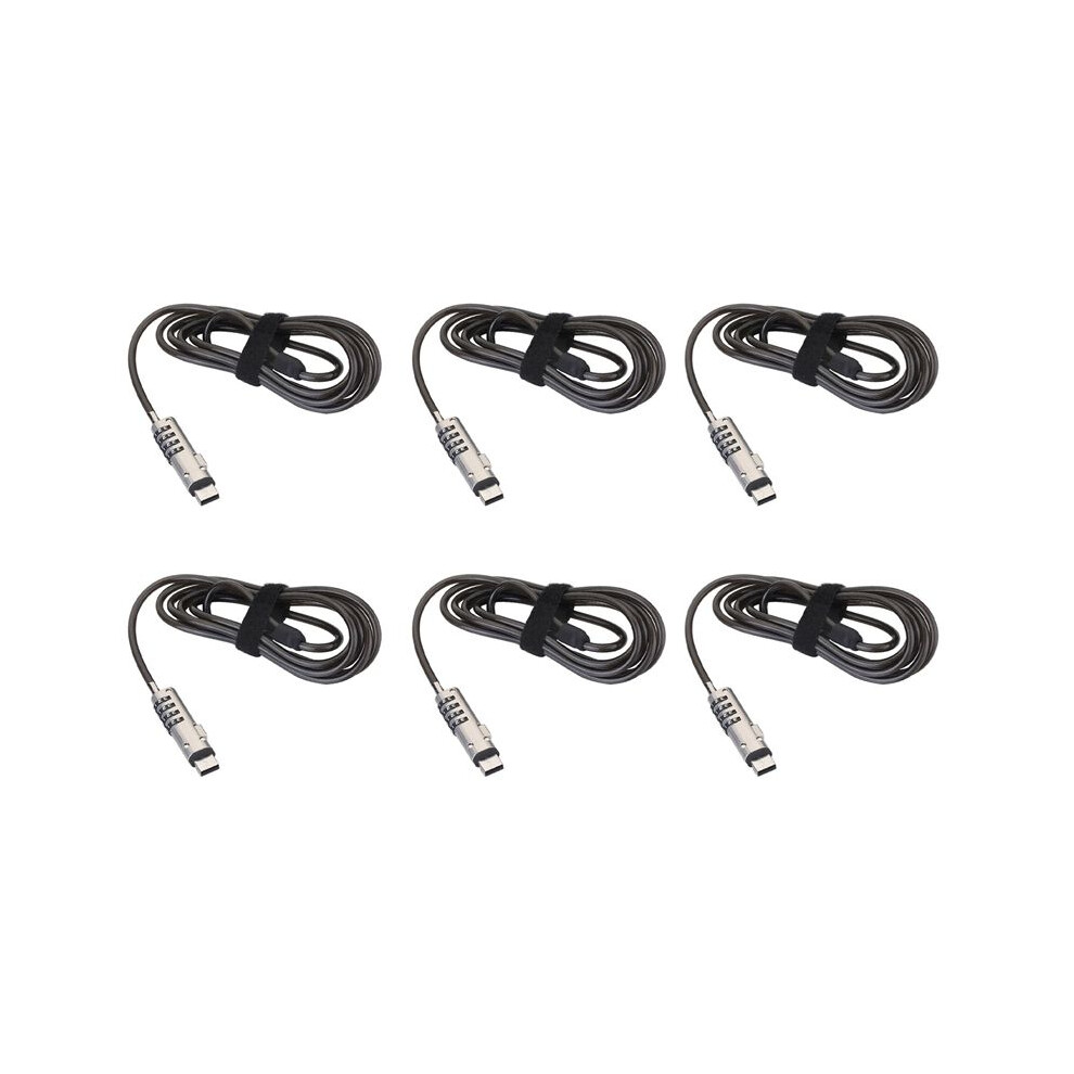 6X Usb Password Lock Computer Lock Password Protection Anti-Theft Lock Universal Laptop Computer Password Lock 6133869954857