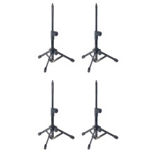 4X Suporte para Microfone de Tripé de Mesa  Tripé com Rosca de 1/4 de Polegada para Palestras Palestras e Ect