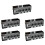 5 Unidade de Áudio XLR de 3 Pinos e 4 Canais e DMX sobre Extensor de Cabo de Rede, Extensor de Sinal de Rede DMX512, Macho 1
