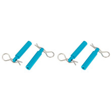 4 Stuks Metalen Batterijplaatbevestigingsbeugel voor TT01 TT-01 1/10 RC Auto-Upgrade-Onderdelen