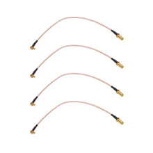 4X MCX-Stecker auf SMA-Buchse RG316 Low Loss Pigtail Kabel Adapter 21 cm/ 8.3 Zoll