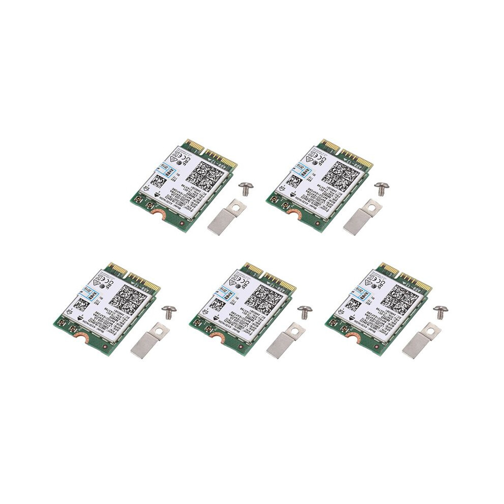5X For Wi-Fi 6 Ax201 5.0 Dual Band 2.4G/5G Wireless Ngff Button E Cnvi Wifi Card Ax201ngw 6033912702858