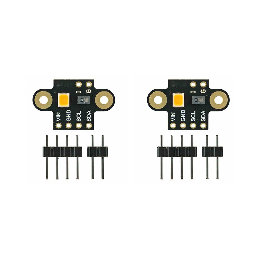 2X Gy-As7341 Visible Infrared Color Spectrometer Sensor Module Color Temperature Illuminance Color Measurement A 6031681296387