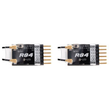 2X pour Récepteur RC PWM Compatible Radiomaster R84 V2 4CH pour Émetteur Frsky D8 D16 SFHSS Radiomaster TX12 T16S