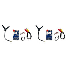 2X 1.7G-1.9G FPV VRX 8CH FPV Video Receiver Module PAL/NTSC för FatShark Skyzone FPV Goggles
