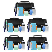 50 PCS Fiber Optic Cleaning Kit Optical Fiber Cleaner Tool with Fiber Cleaning Cassette for ST LC Connectors