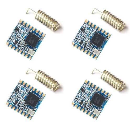 4X Lora Module SX1276 Wireless Transceiver Module Spread Spectrum Long-Range Wireless Communication(868Mhz)