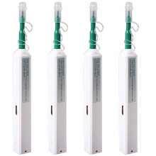 4X SC/FC/ST One-Touch-Reinigungswerkzeug 2,5-mm-Reinigungsstift 800-Reinigungs-Glasfaserreiniger