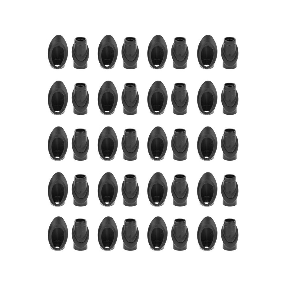 20Pair Antenna Rubber Seal Lower Upper A1248270898 A1248270798 For W124 A124 C124 Limousine Coupe 4712521982418
