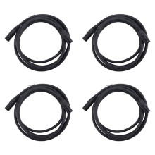 4X CAT6 Ethercon-Kabel EtherCON-Kompatibel RJ45-Kontakt för Studiouppsättningar, Turnéer, Scenproduktion, Konserter 3 Meter