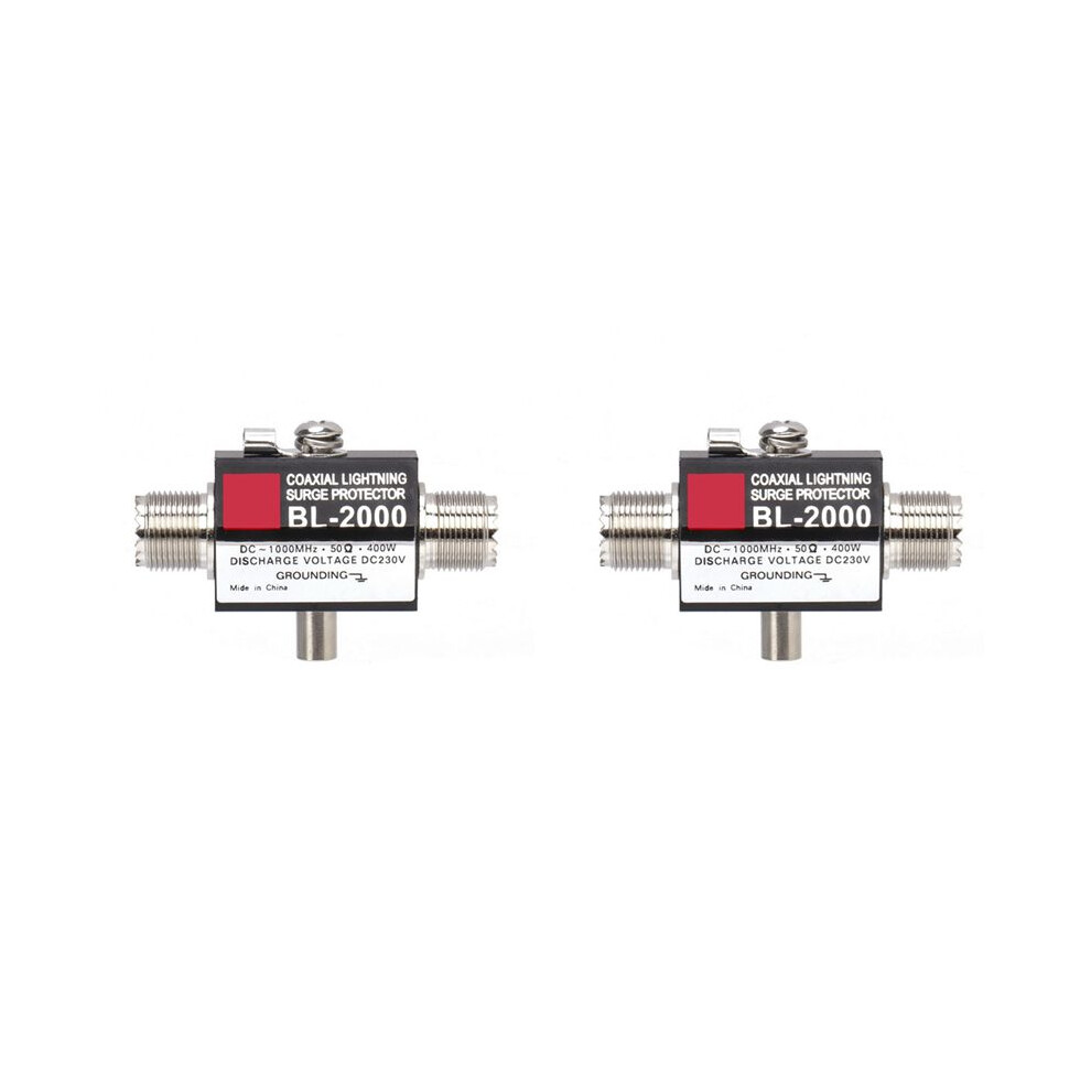 2X Bl-2000 Coaxial -Surge Protector Pl259 Female To Pl259 Female Coaxial -Arrestor -1000Mhz 4712669785438