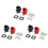 6pcs 200A  Storage Lithium Battery Terminal High Current Lithium Battery Copper Terminal Connector 1
