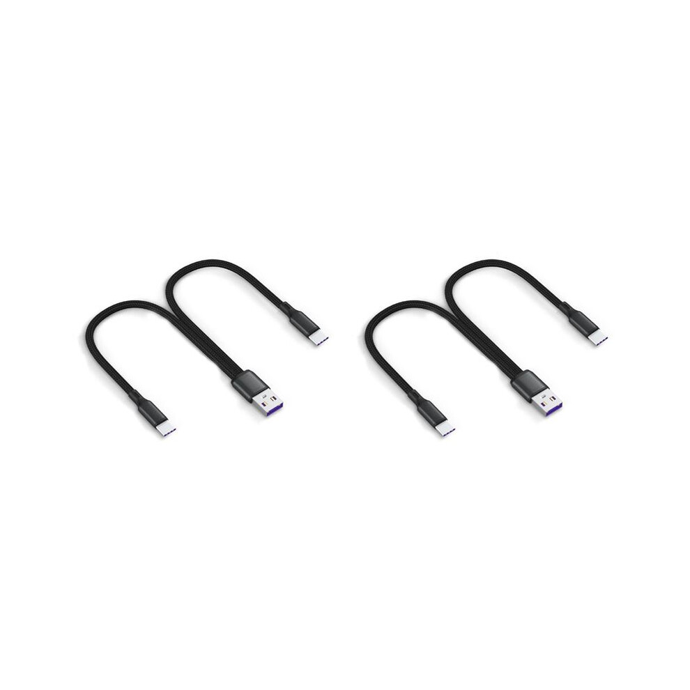 2X 6A Fast Charging Dual Port Type-C Splitter Charging Cable Powered Device Cord Powered Type-C+Type-C Devices 6033581177810