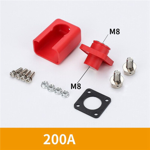 6pcs 200A  Storage Lithium Battery Terminal High Current Lithium Battery Copper Terminal Connector 1
