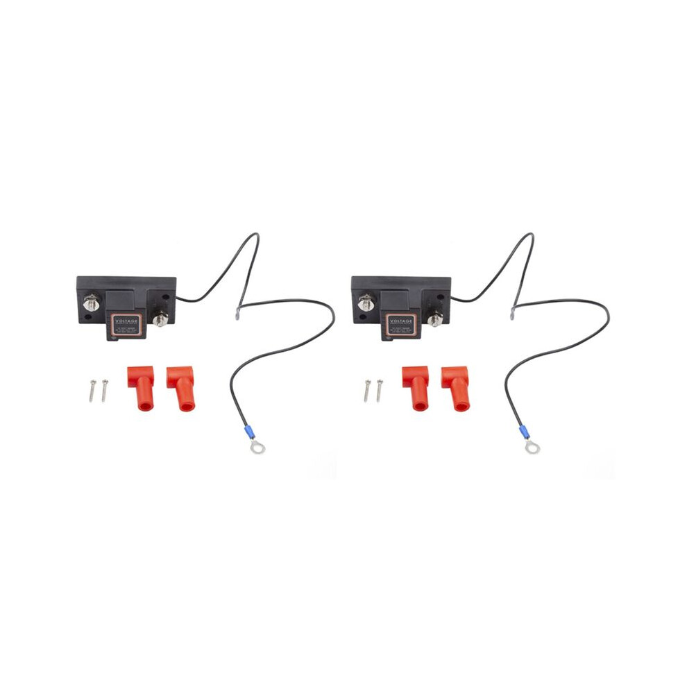 2X Voltage Sensitive Split Charge Relay Vsr 12V 50A For Motorcycle Kart Car Utv Atv Battery Dual Isolator Charge 4712379944620