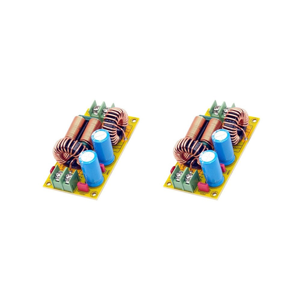 2X 20A Lc Filter Emi Electromagnetic Interference Filter Emc Fcc High Frequency Power Filtering For 12V 24V 48V Car 4712807521256