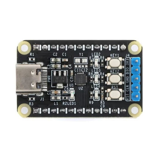 3X PY32F002BF15U6TR PY32F002B PY32F002 Kernontwikkelingsbordmodule 24 MHz 32-Bits ARM-Microcontroller 24 KB Flash 2