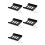 5X Hard Disk Bracket 2.5 to 3.5 Hard Disk Cage Hard Disk Bracket Multi-Function Solid State Drive SSD Bracket 1