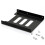 5X Hard Disk Bracket 2.5 to 3.5 Hard Disk Cage Hard Disk Bracket Multi-Function Solid State Drive SSD Bracket 2