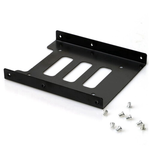 5X Hard Disk Bracket 2.5 to 3.5 Hard Disk Cage Hard Disk Bracket Multi-Function Solid State Drive SSD Bracket 1