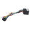 2X Bil 16-Stifts Strömkabelnätkabeladapter för  E46/E39(1995-2000)/E53(99) Android Stereo 2