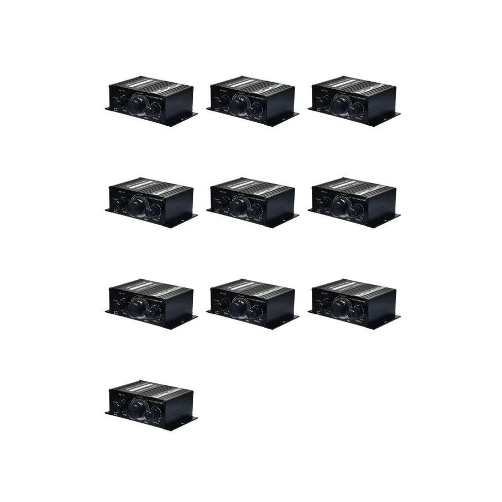 10X Power Amplifier Fm Radio Amplifier 400W Hifi Hifi Audio Power Amplifier Audio Amplifier Ak170 4712208865744