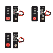 3 Set Electric Drill Battery Indicator LED Display for 18V /21V Lithium Batteries 18650 Capacity Visual Tool