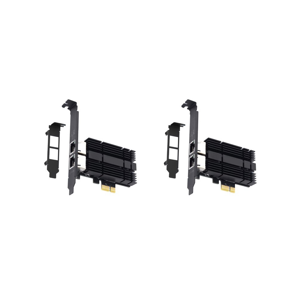 2X 2.5G Pcie To Rj45 Network Card I226 Chipset Gigabit Ethernet Dual 100/1000/2500Mbps Network Adapter For Pc 4713532225174